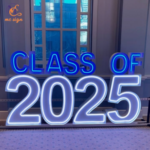 3ft 4ft 3D verlichte marquee letters en cijfers voor binnen en buiten, bruiloft, feest, reclame, evenementendecoratie - Product Image 4