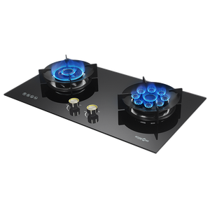 موقد غاز مزدوج الموقد الأصلي من المصنع ، أجهزة مطبخ مدمجة للاستخدام المنزلي والفندقي ، موقد طبخ بالغاز متعدد الاستخدامات - Product Image 1