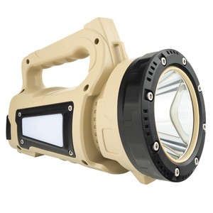 Суперяркий перезаряжаемый водонепроницаемый (IP44) COB <span class=keywords><strong>LED</strong></span> прожектор с дальностью луча 200-300 м, ручной фонарь для работы на улице и в экстренных ситуациях - Product Image 1