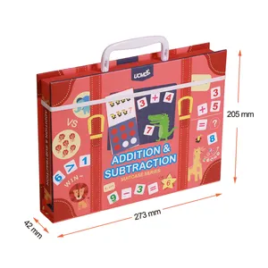 Bambini Educational Math Magnetico Primario Di Puzzle magnetico giocattoli di apprendimento