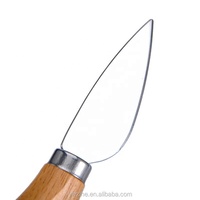 Ensemble de 4 couteaux à fromage, grattoir, trancheur, coupe-fromage avec manche en bois, 6-6,8 cm, râpe à beurre, outil de cuisine à domicile, fournitures de pâtisserie