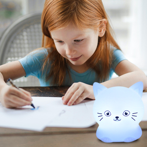 Có Thể Sạc Lại Nhựa Thủ Công Ánh Sáng Ban Đêm May Mắn Cảm Biến Chuyển Động Đèn Mèo Nhỏ Thiết Kế Cho Trang Trí Nội Thất Câu Lạc Bộ Disco Pest Control Đèn - Product Image 5