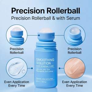 Barra para el Cuidado Post-Depilación con Fórmula Calmante, Hidratante y Reparadora Suave, Aplicación en Roll-On - Product Image 2