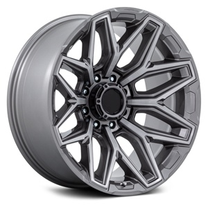 Rines de Aleación de Aluminio Forjado de 3 Piezas Cóncavos Personalizados en Plata Hiper Negra para SUV, PCD de 100 mm, 5x112/5x120, ET de 25 mm, 35 mm, 40 mm, Nuevos HRW - Product Image 2
