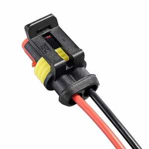 Araba konektörü 2 Pin su geçirmez konektör erkek yolu 16AWG otomatik elektrik teli koşum 282080-1 - Product Image 5