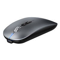 Souris sans fil ergonomique rétroéclairée par LED, souris optique rechargeable RGB, récepteur de souris sans fil, souris étanche pour ordinateur portable, souris sans fil USB