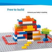 Base de Bloques de Construcción de Doble Cara de 32*32 Puntos Pequeños, Placa Base de 25.5*25.5cm, Placas Base Coloridas para Juguetes MOC, Bloques de Juguete para Niños