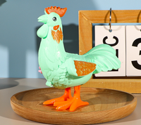Jouets à remonter classiques modèle de volaille sautant jouet d'horlogerie Animal rétro créatif
