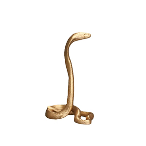 Scultura Animale in Resina <span class=keywords><strong>Cobra</strong></span> Platino di Alta Qualità, Dipinta a Mano, Ornamento Artistico <span class=keywords><strong>da</strong></span> Tavolo per Interni con Colore e Dimensioni Personalizzabili - Product Image 6