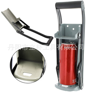 Mr Drill Pull Type Can Opener Steel Manual For Easy Open Cans Kitchen Use - Product Image 2