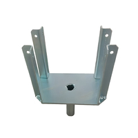 Prix d'usine galvanisé réglable en acier Prop U tête de fourche pour la construction