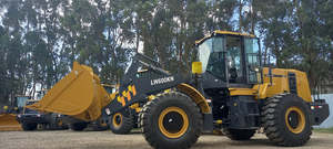 Chargeuse sur pneus neuve pour travaux de terrassement et de construction LW600KN, 6 tonnes, chargeuse lourde, godet de 3,5 m³, chargeuse sur pneus de haute qualité de 6 tonnes - Product Image 3