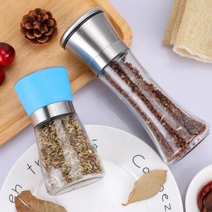 Ensemble de moulins à épices manuels en acier inoxydable Moulin à sel et poivre réglable de 5 degrés - Product Image 3