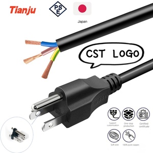 <span class=keywords><strong>Prise</strong></span> de courant <span class=keywords><strong>japonaise</strong></span> à 3 broches, insert de pont, norme américaine, non-terrestre, IP20, 125V 10A, 2 prises CA, 1 USB-A, 1 USB-C - Product Image 4