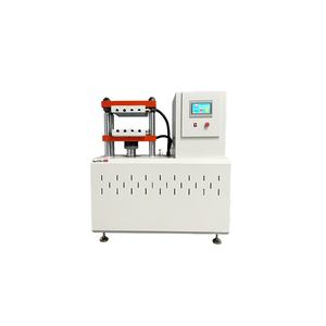 Mini pressa idraulica da laboratorio per vulcanizzazione di piastre in gomma e test di apparecchiature di laboratorio efficienti - Product Image 1