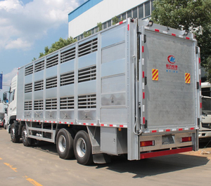 Dongfeng Tianlong VL 8x4 veicolo commerciale 420HP 9.35 metri pesante furgone bestiame e pollame trasporto merci camion - Product Image 5