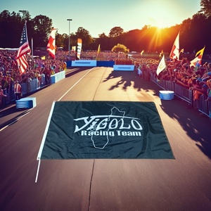 3*5 Drapeau National Bunting 100% Polyester All Country American Election Drapeaux Silk Display Automotive Insurance Industries - Product Image 2
