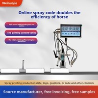 Weilijet Vente directe en ligne Machine de codage d'oeufs pour bouchons de bouteilles Imprimante à jet d'encre intelligente entièrement automatique Imprimante d'étiquettes QR de date