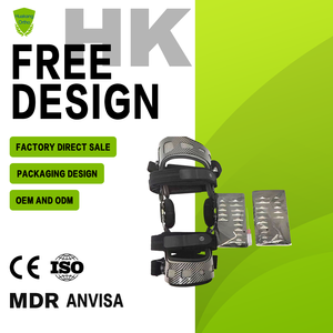 OEM CE korektor lutut, penyangga penjepit lutut berengsel dapat disesuaikan tiang OA - Product Image 1