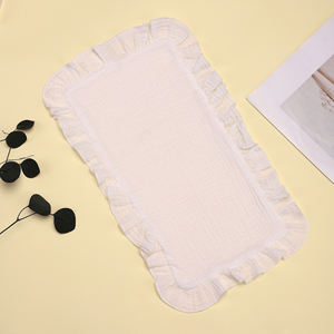 4 unids/set verano Floral absorbente eructo toalla bebé eructo paño babero hombro trapos suave muselina algodón bebé eructo tela - Product Image 4