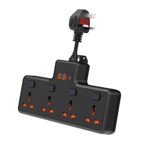 Power Extension <strong>Socket</strong> Multi Plug <strong>Socket</strong> Universal Extension Board Surge Protector Electrical Power Strip <strong>with</strong> <strong>Usb</strong> - Product Image 6