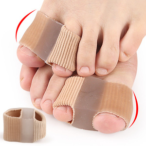 Séparateur d'orteils en fibre SEBS à double trou, correcteur d'<span class=keywords><strong>hallux</strong></span> <span class=keywords><strong>valgus</strong></span>, séparateur d'orteils chevauchants, dispositif <span class=keywords><strong>orthopédique</strong></span> d'alignement des orteils - Product Image 6