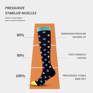 Calcetines de Compresión para Enfermería Bordados Personalizados, Unisex, Hasta la Rodilla, Deportivos, de Alta Calidad - Product Image 6