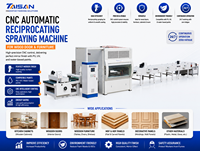 Équipement de pulvérisation automatique pour portes d'armoires de cuisine, composants principaux incluant moteur et engrenage, pour la menuiserie
