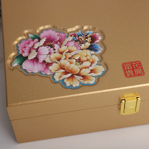New luxury gift <b>box</b>, tea packaging <b>box</b>, <b>empty</b> wooden <b>box</b>, gift souvenir <b>box</b>, exquisite gift <b>box</b> - Product Image 3
