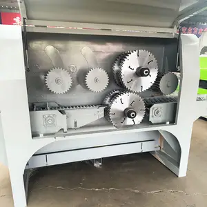 PYM200 Multi Blade Saw Mechanical Round Wood Integrated Machine Automatic Cutting Machine