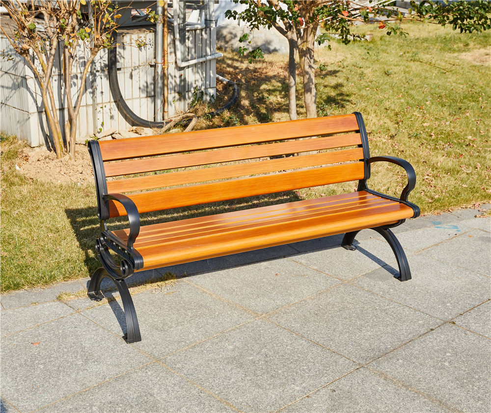 屋外用オシャレベンチ Amazon.co.jp: 屋外用ベンチ、ステンレススチールフレームの公園