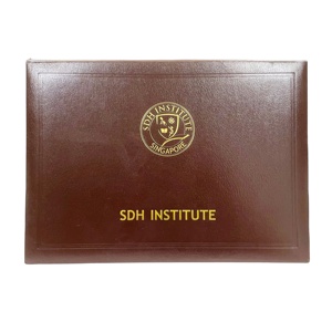 कस्टम A4 आकार डिप्लोमा कवर प्रमाण पत्र धारक - Product Image 6