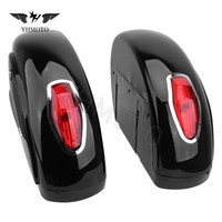Pour Harley Riding Touring Low Rider FXDL 1200 883 moto accessoires côté queue boîte outil arrière selle arrière sacoche étui