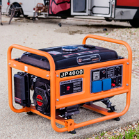 Zuverlässige 110V/220V/380V 4-Takt-Qualität 1KW/2KW/3KW/5KW/6KW Rückstoß 24V luftgekühlter 50Hz AC Benzin/LPG-Generator