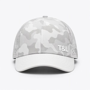 Gorra de Béisbol Ajustable de 6 Paneles con Logotipo Personalizado T&L, 100% Poliéster, Diseño Étnico de Hoja Curva, Impermeable y de Alto Rendimiento - Product Image 2