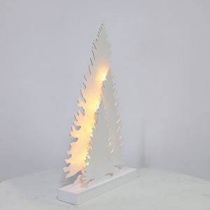 2023 New Arrivals 10L Warm White Led Wooden Christmas <b>Tree</b> <b>Light</b> for Home Table Decoration - Product Image 4