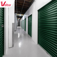 Unidades de Almacenamiento Prefabricadas de Bajo Costo, Sistema de Particiones Modulares de Acero Galvanizado Ensamblables, Unidad de Almacenamiento Interior