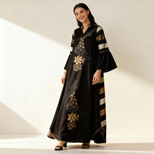 Abaya de luxe sur mesure de haute qualité, nouveau style, matériau de qualité supérieure, pour femmes musulmanes, robe élégante - Product Image 1