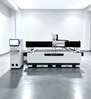 Machine de perçage laser CNC automatique pour verre 1300x2500mm pour la fabrication de miroirs intelligents LED et le sablage de surface