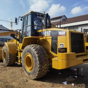 Secondhand CAT 966h Wheel Loader 195KW Power Nice <b>Running</b> Condition for Hot Sale - Product Image 6