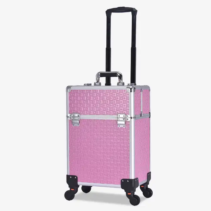 Nylon Makeup Cosmetic Trolley Bags | Suitcase Trolley Travel Makeup - Women  Trolley - Aliexpress