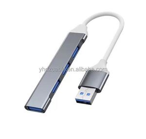 ฮับขยายพอร์ต USB 3.0 อลูมิเนียมอัลลอยด์ ฮับ 4 in 1 Type-C อุปกรณ์กระจายสัญญาณคอมพิวเตอร์แบบหนึ่งต่อสี่ - Product Image 2