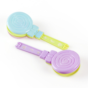 Jeu intéressant enfants en plastique petite fête en forme de sucette jouet clap de main à vendre - Product Image 4