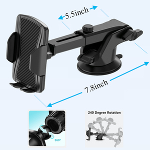 Soporte de Teléfono ChengBang con Protección de Grado Militar, Plástico ABS, Rotación de 360°, Soporte de Teléfono para <span class=keywords><strong>Coche</strong></span> con Ventosa Adhesiva, Compatible - Product Image 3