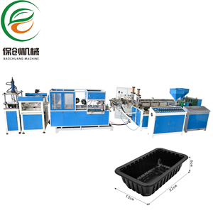 Macchina per Termoformatura Sottovuoto Completamente Automatica per Vassoi Monouso in Plastica per Mercato, Pasti e Alimenti - Product Image 1