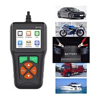 Analizador de Baterías de Auto BT310 12V 24V para AGM GEL EFB con SOC SOH y 1 Año de Garantía