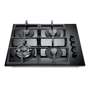 Estufa de <span class=keywords><strong>Gas</strong></span> Empotrada de 24'' con 4 Quemadores, <span class=keywords><strong>Cocina</strong></span> de <span class=keywords><strong>Gas</strong></span> con Cubierta de Vidrio Templado - Product Image 1