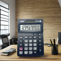 Calculatrice de bureau solaire KDT KT-M120S à 12 chiffres, certifiée CE ROHS, rose, avec logo personnalisé, pour étudiants et écoles (vente en gros)