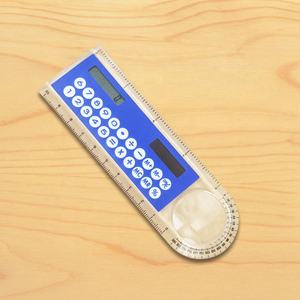 Promotional Gift電卓Plastic Material Magnification 10CM Transparent Ruler <span class=keywords><strong>Calculator</strong></span> 8桁ファンシーデザイン - Product Image 5