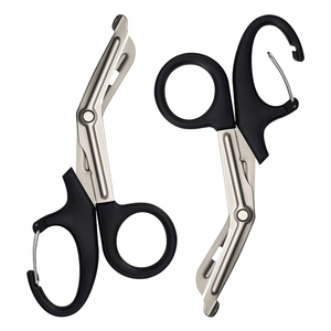 Công nghiệp lớp 19x9.5cm ngoài trời chấn thương Viện trợ Kéo y tế răng cưa cạnh Viện trợ đầu tiên kéo - Product Image 3